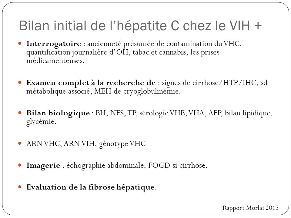 Co Infection Vih Vhc Cas Clinique Et Mise Au Point Ppt Video Online